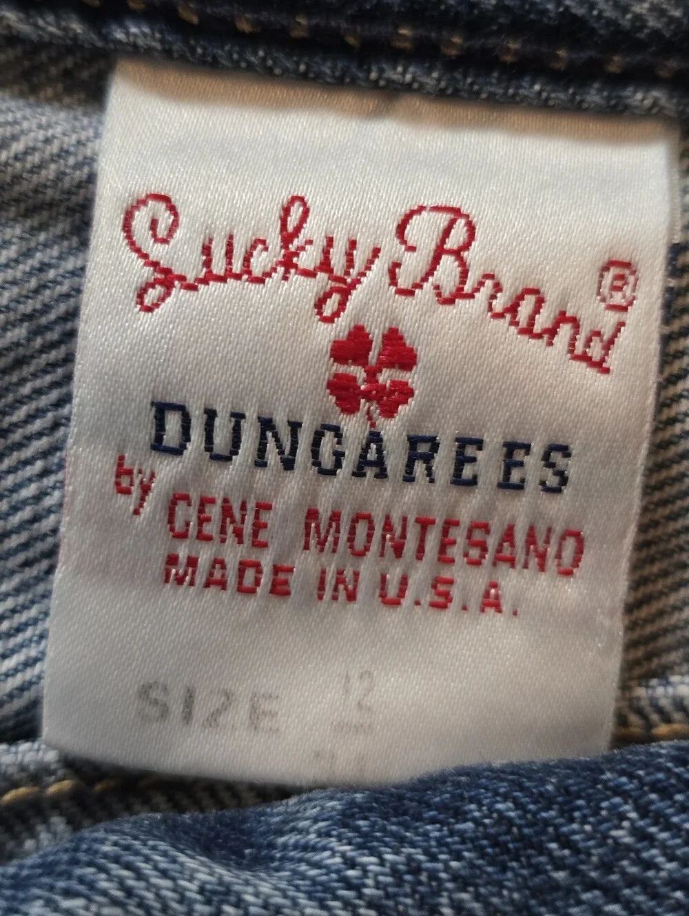 Vintage Lucky Brand 203 Low Rise Bootleg Jeans Women's Size 12 Y2K - Picture 5 of 15